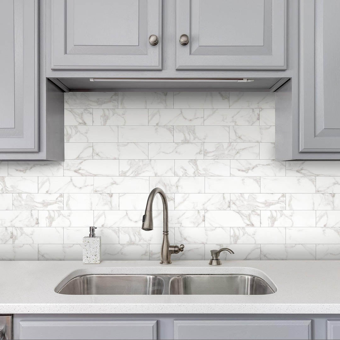 FL06 Florentine Carrara 4x12 FALSE