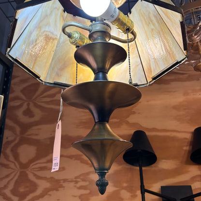 Vintage Pull Chain Swag Light