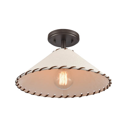 allen+roth Semi-Flush Light
