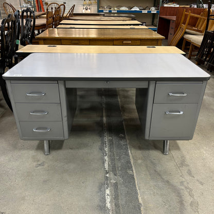MCM Allsteel Metal Tanker Desk