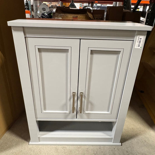 Gray 24" Medicine Cabinet