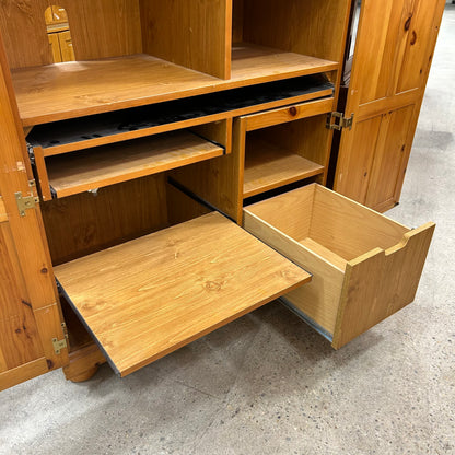 Armoire/Hidden Computer Desk