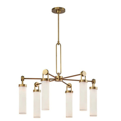 Kuzco Gold 6-Light Chandelier TRUE