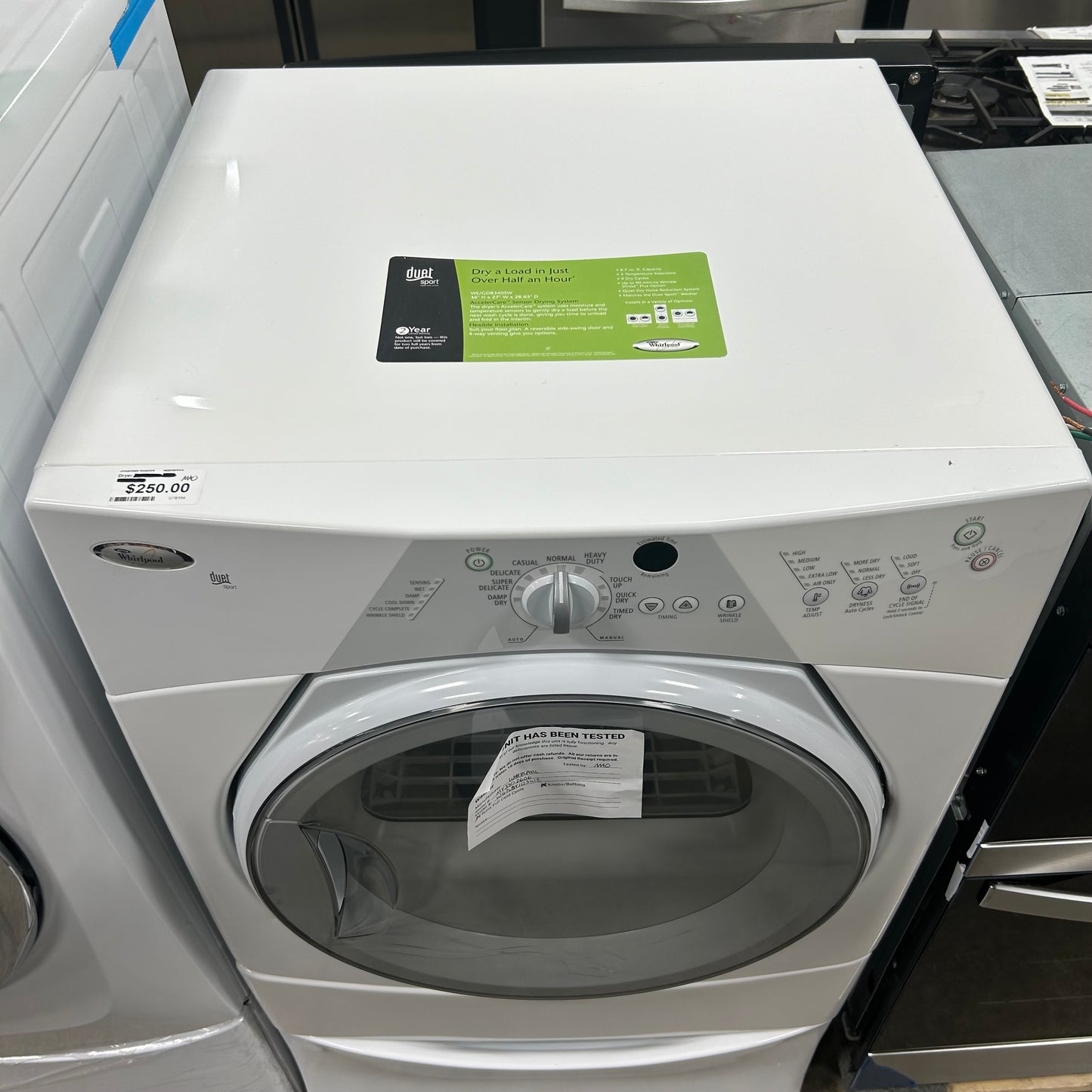 Whirlpool Elec Dryer