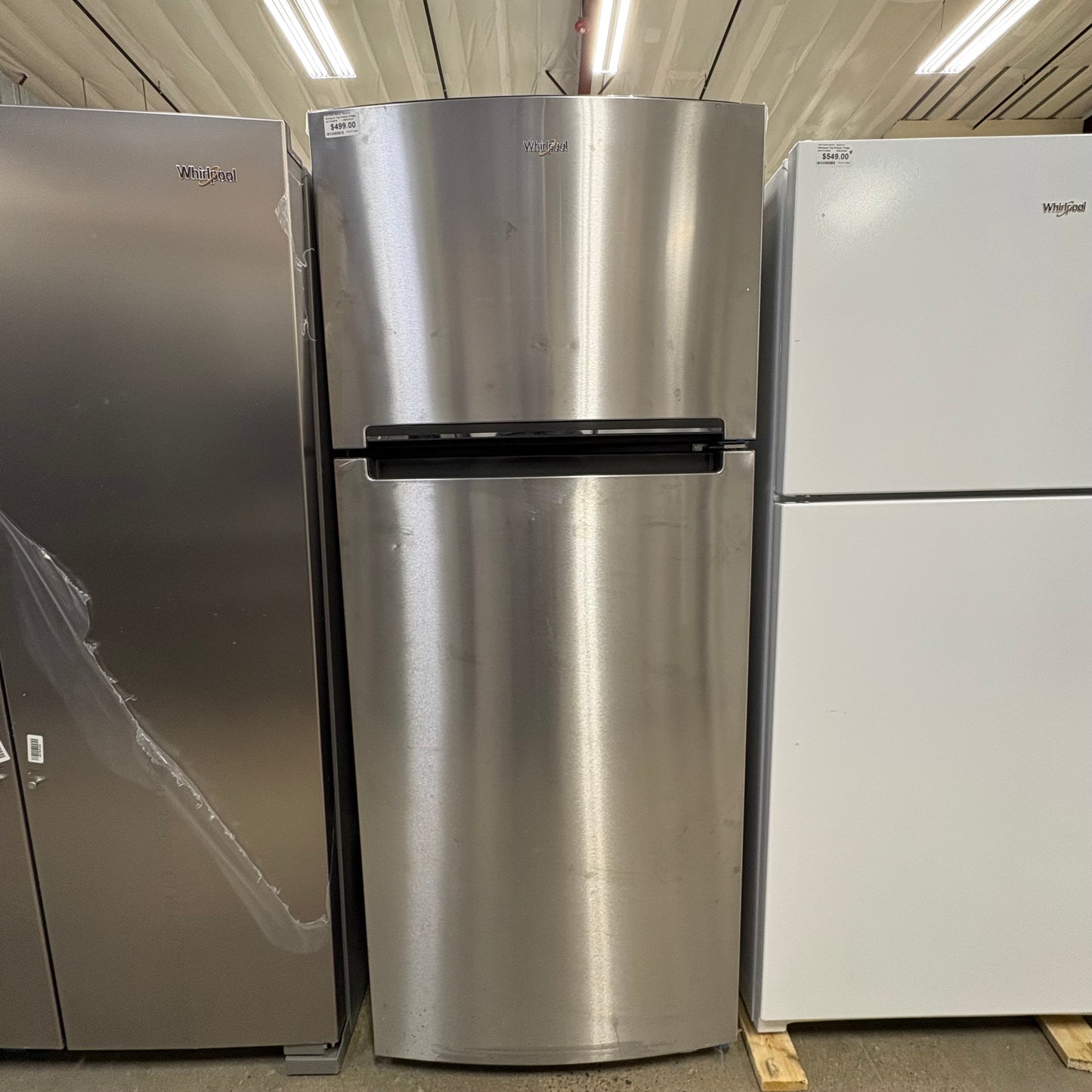 Whirlpool Top Freezer Fridge