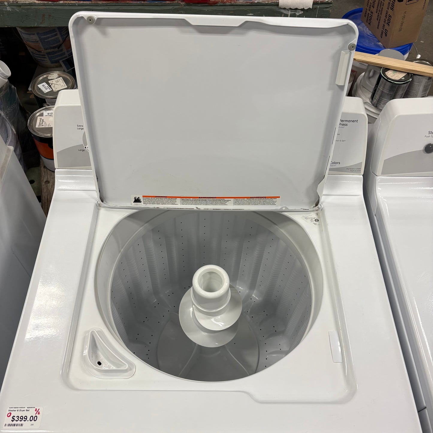 Hotpoint Washer/Elec Dryer Set