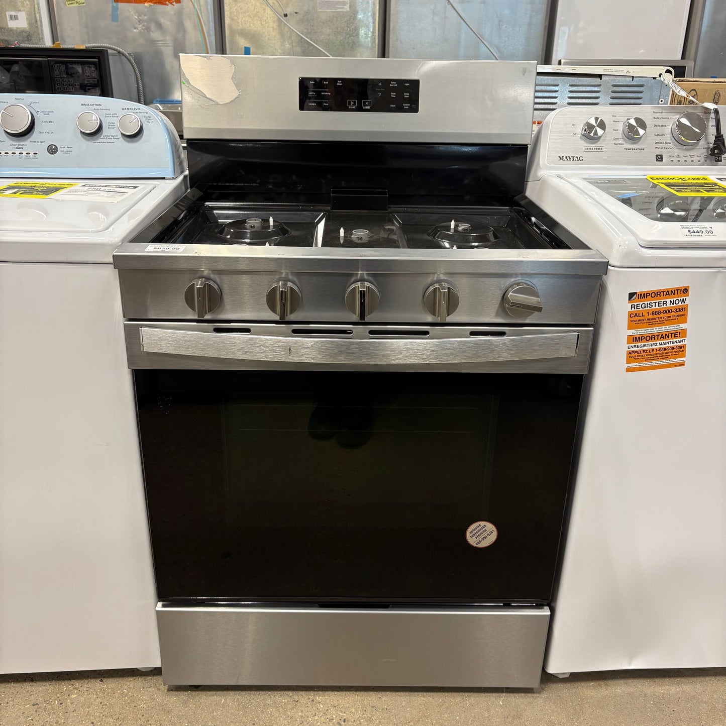 Whirlpool Gas Range w/Air Fry