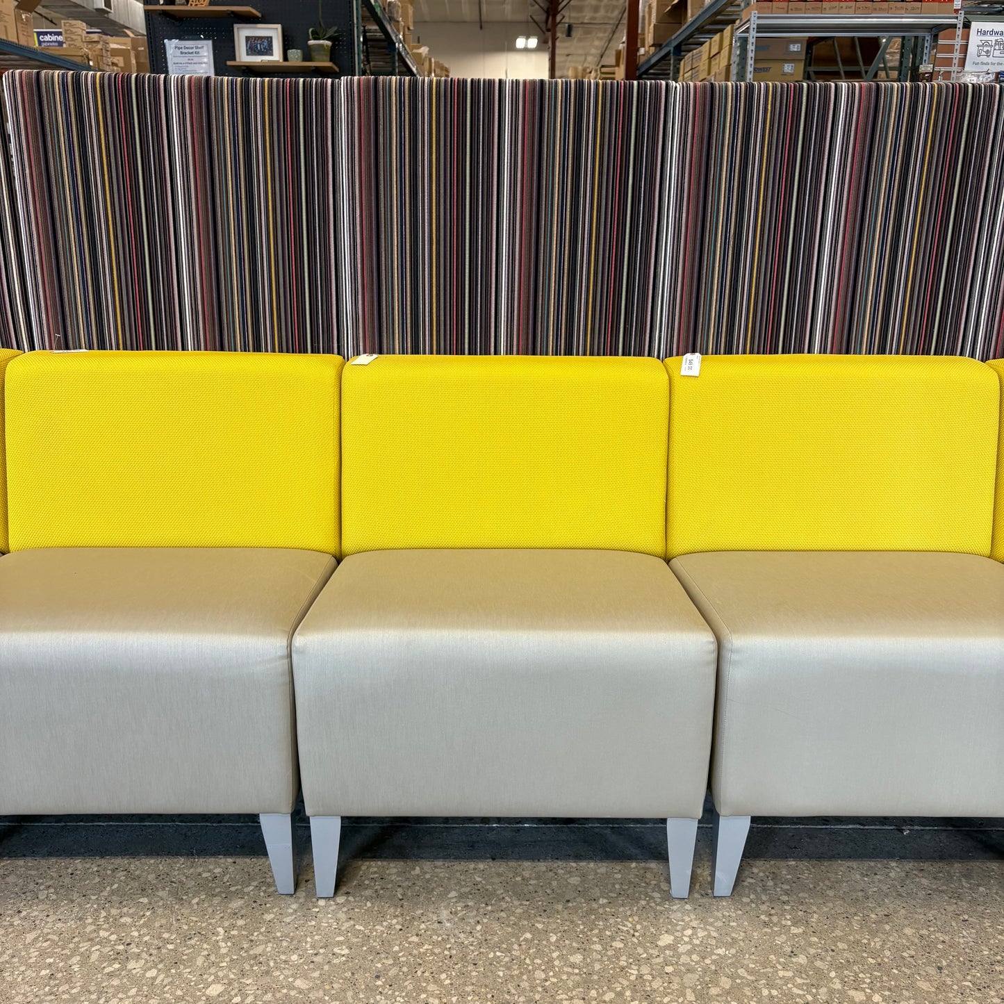 Yellow Modular Office Seating