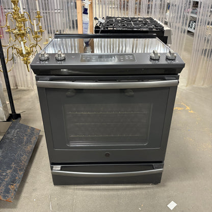 GE SlideIn ElecSmoothtop Range