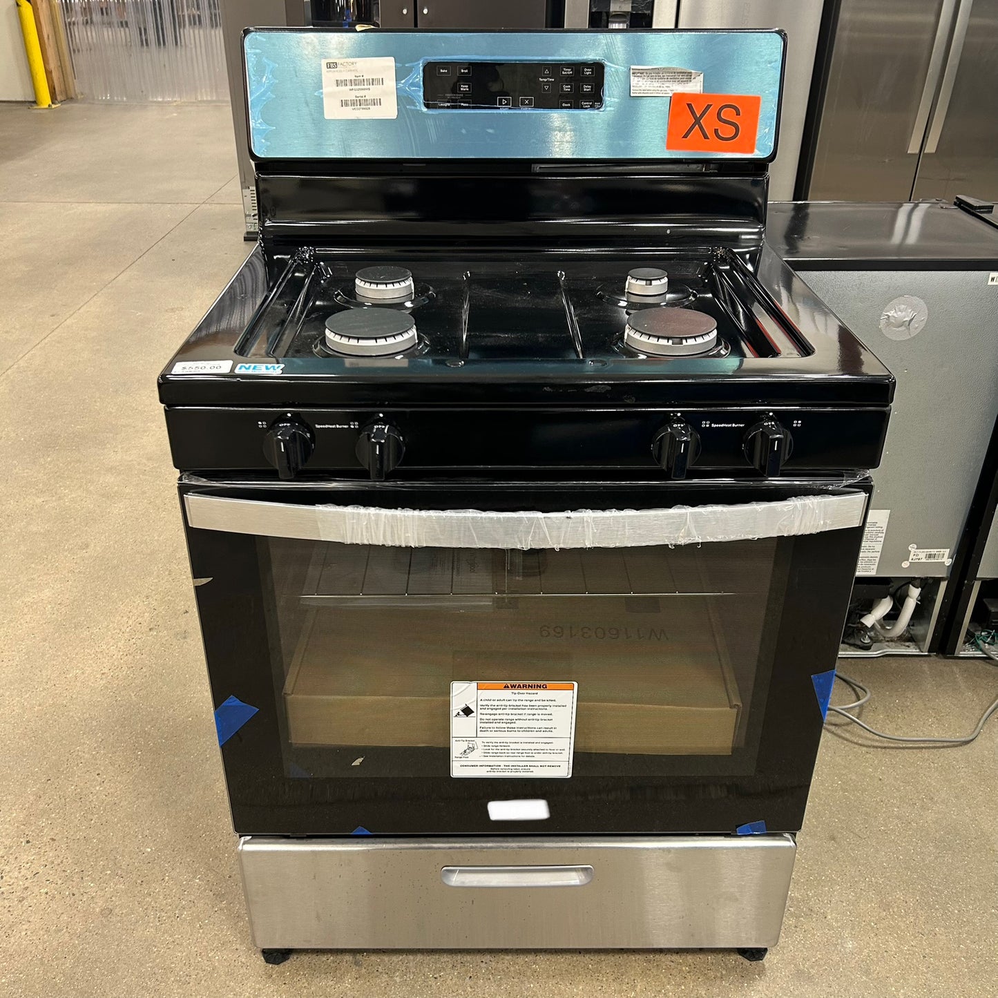 Whirlpool Gas Range