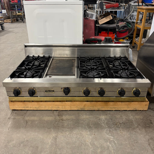 Viking 48" 6Burner Gas Cooktop