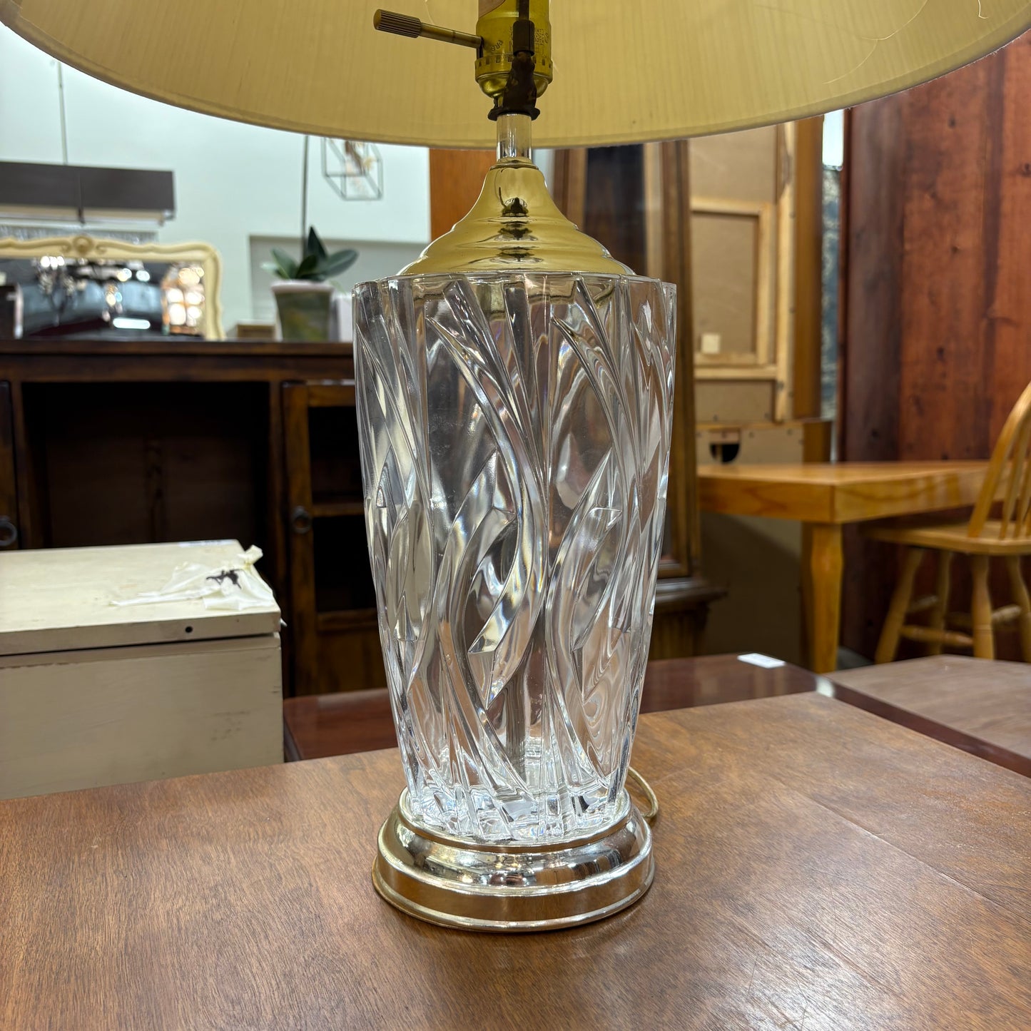 Waterford Cut Crystal Table Lamp