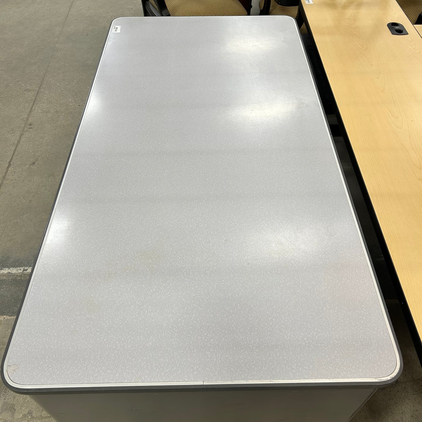 MCM Allsteel Metal Tanker Desk