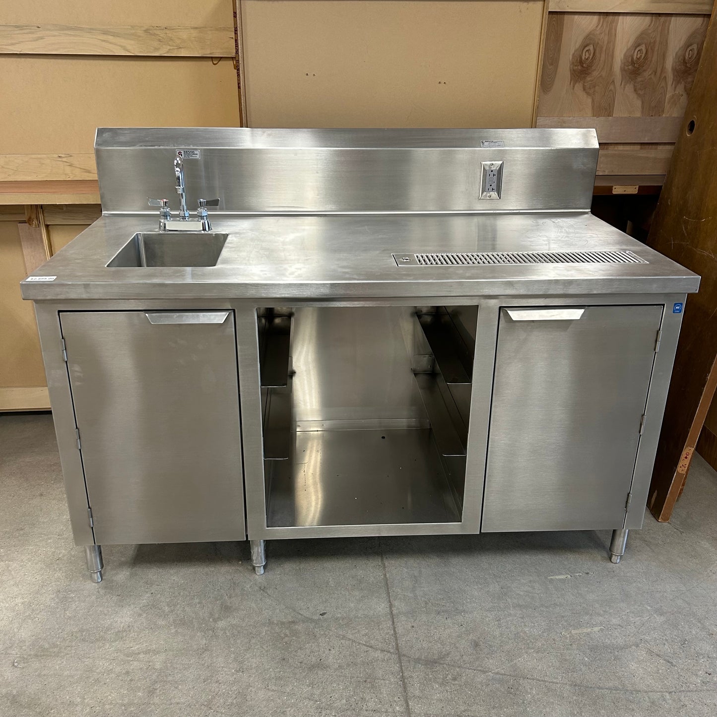 Servco Stainless Workstation