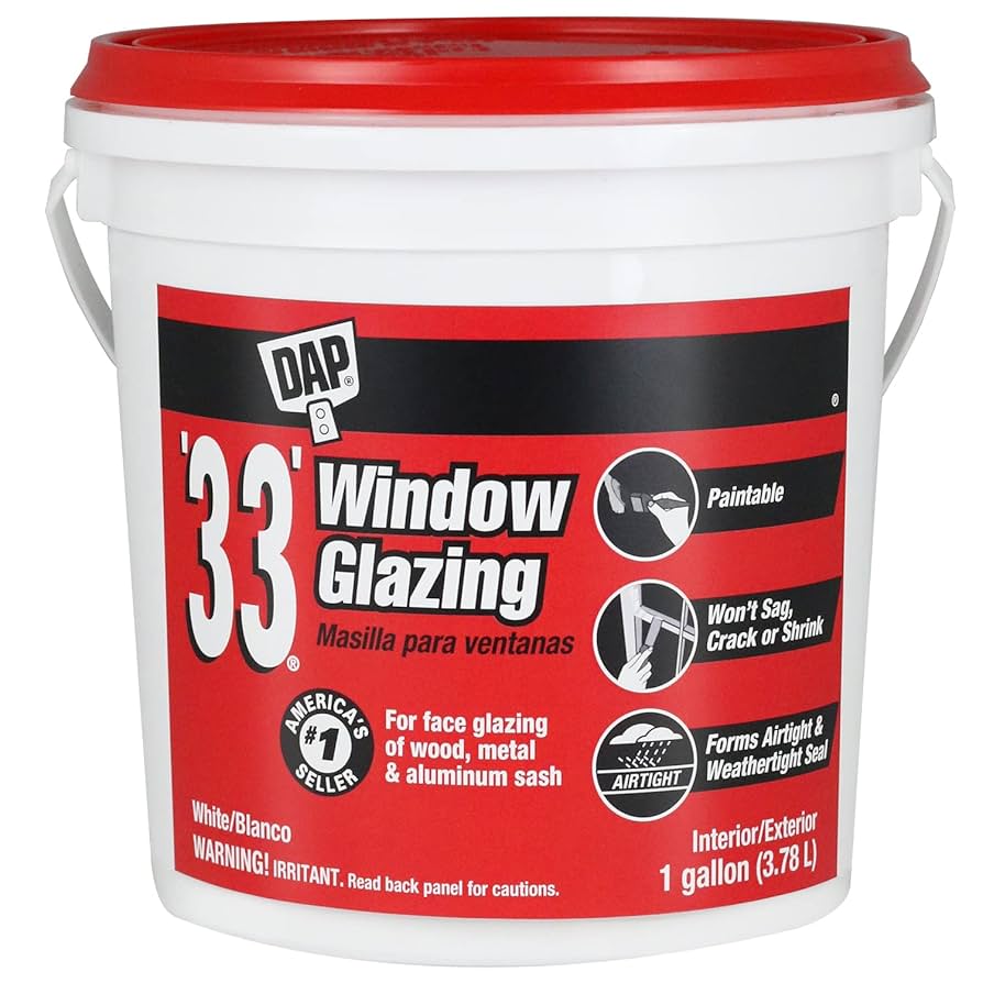 DAP 33 Window Glazing