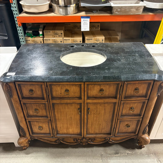 Vanity with Marble Top - 48"