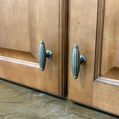 19 Pc. Cabinet Set w/ Fridge