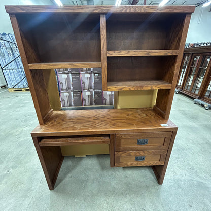 Rustic Desk w/ Hutch