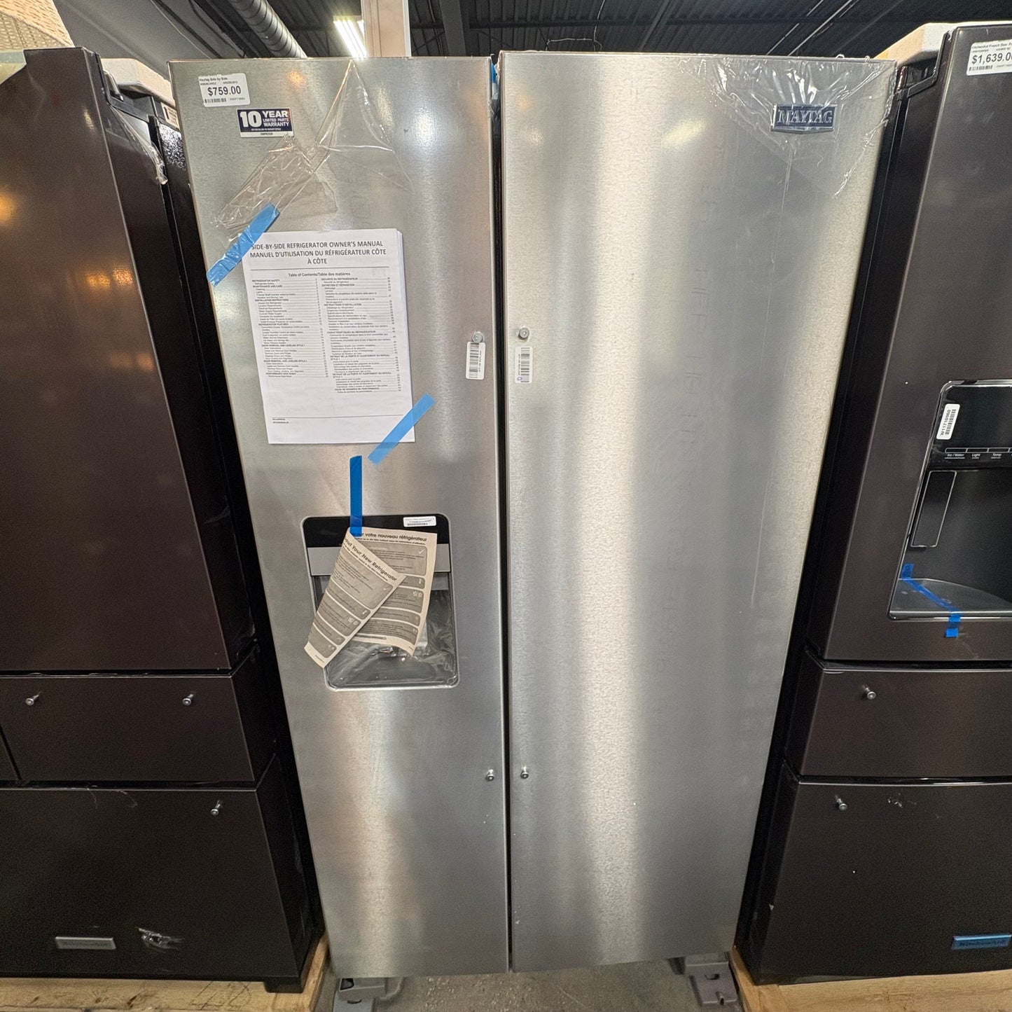 Maytag Side by Side