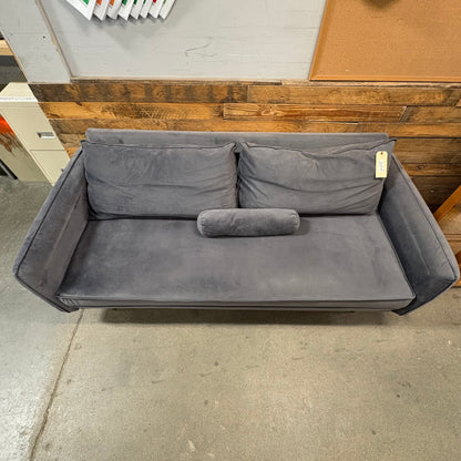 Gray and Gold Couch