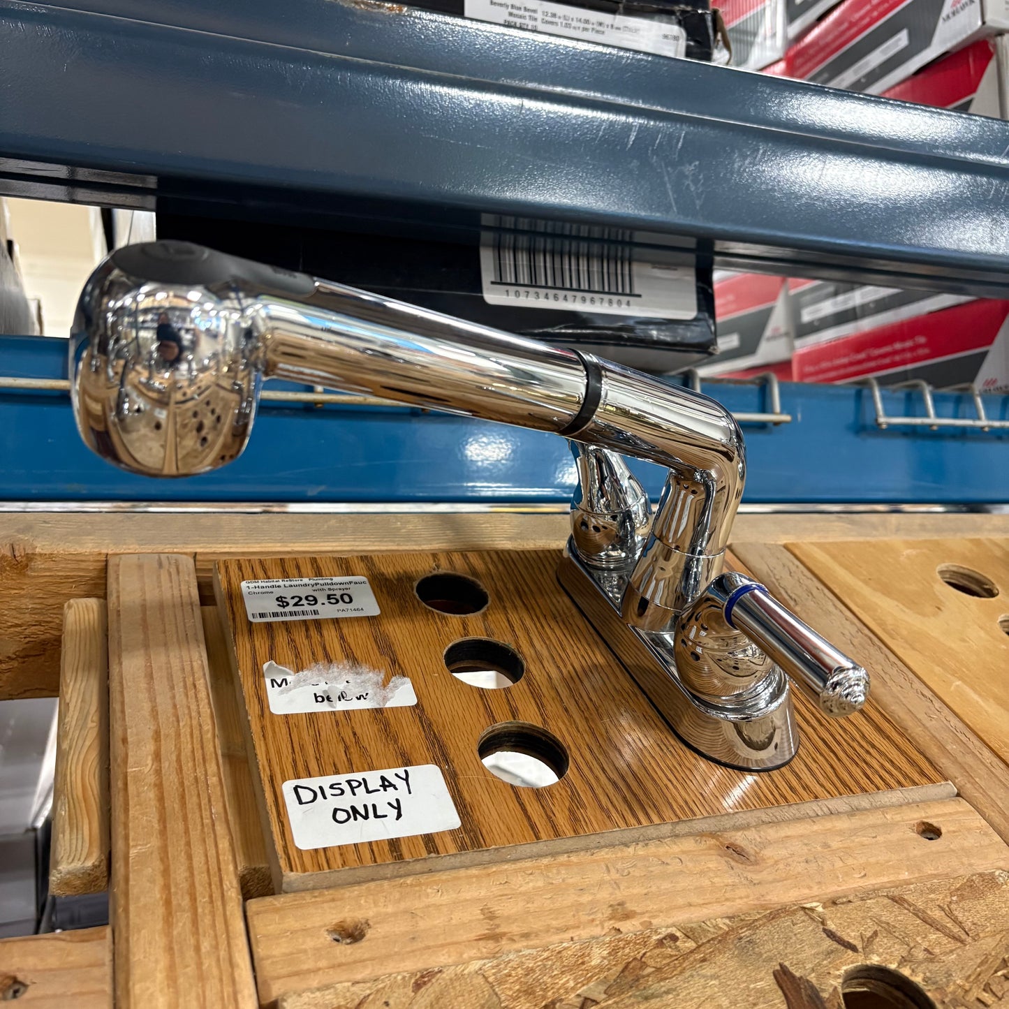 1-Handle LaundryPulldownFaucet