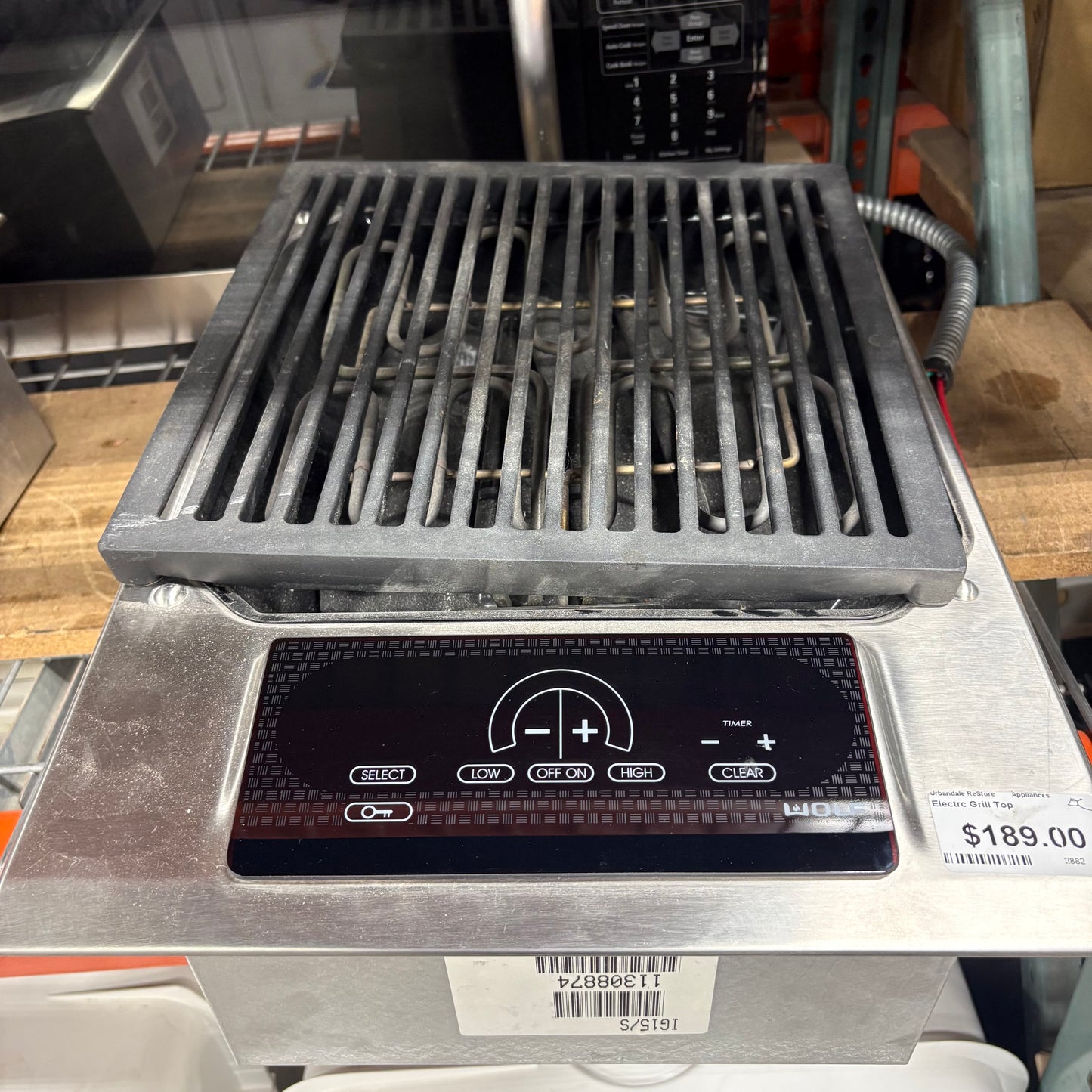 Wolf Electric Grill Module