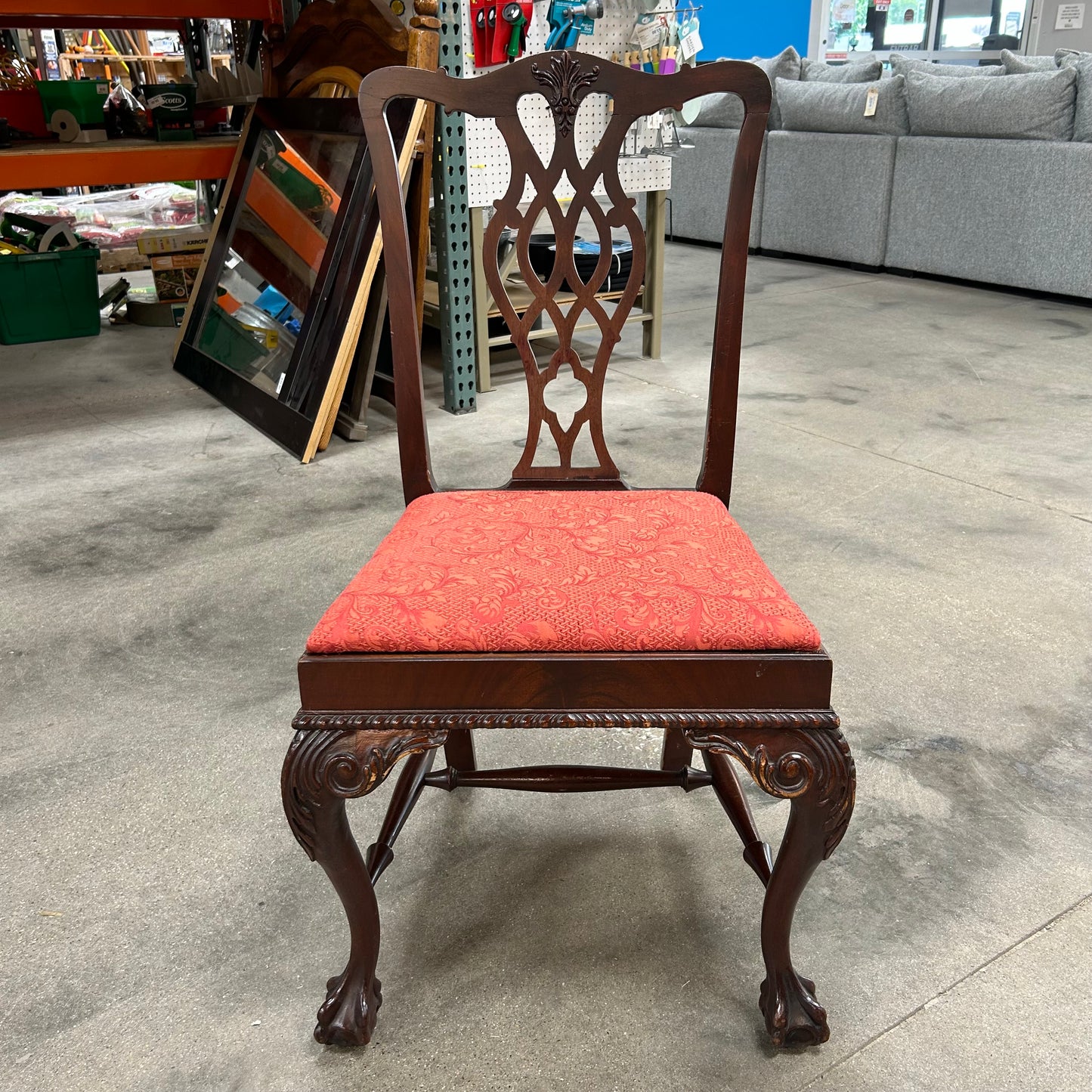 9 Pc Hand Carved Dining Set