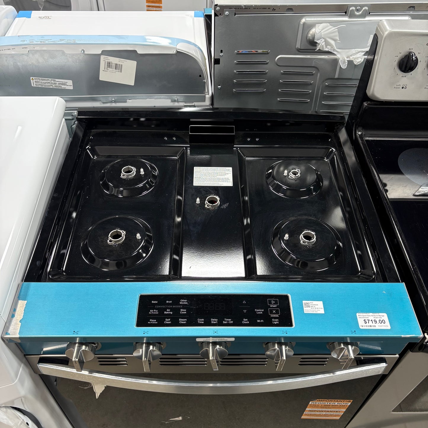 NEW Gas Slide-In Range