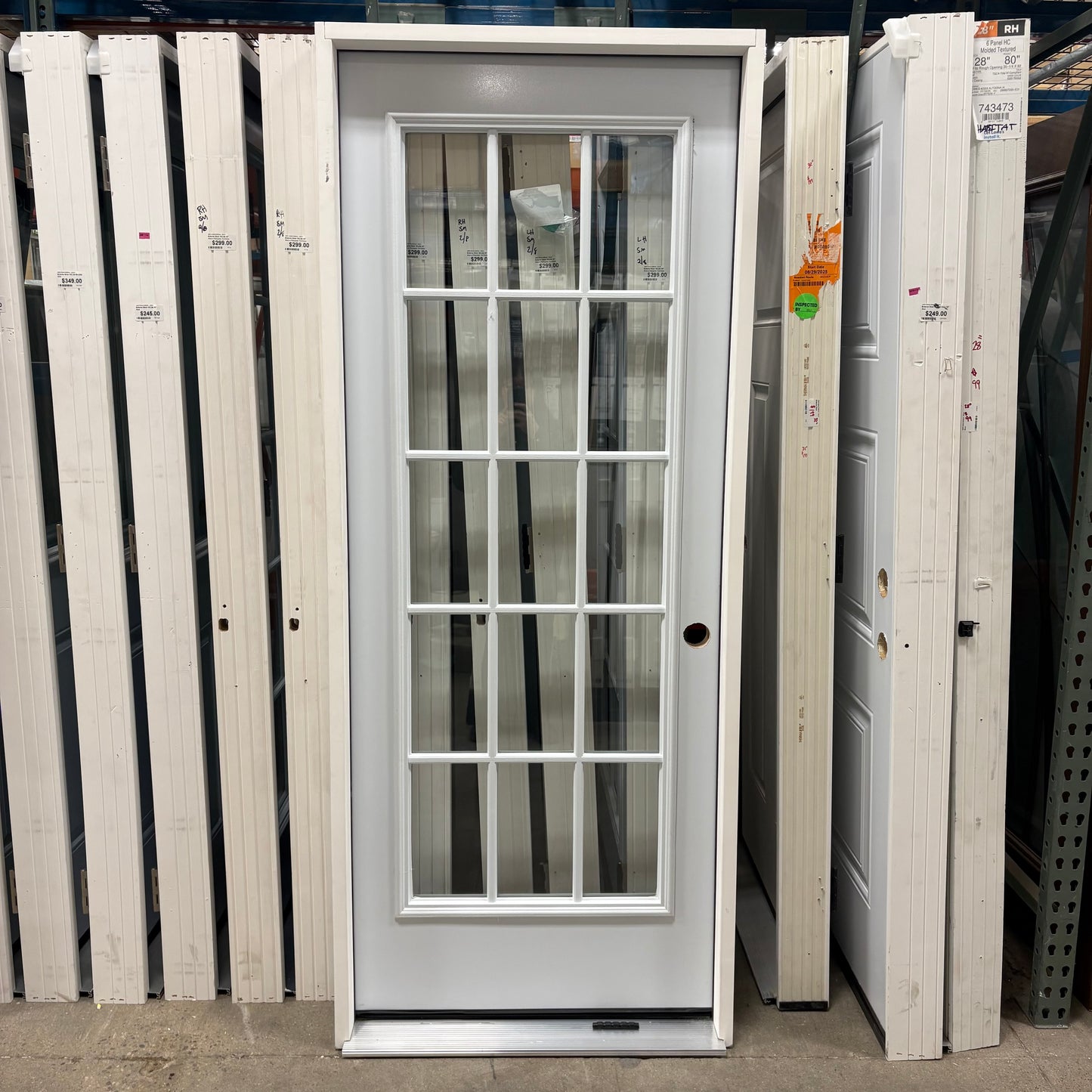 Exterior Door 15-Lite 32"