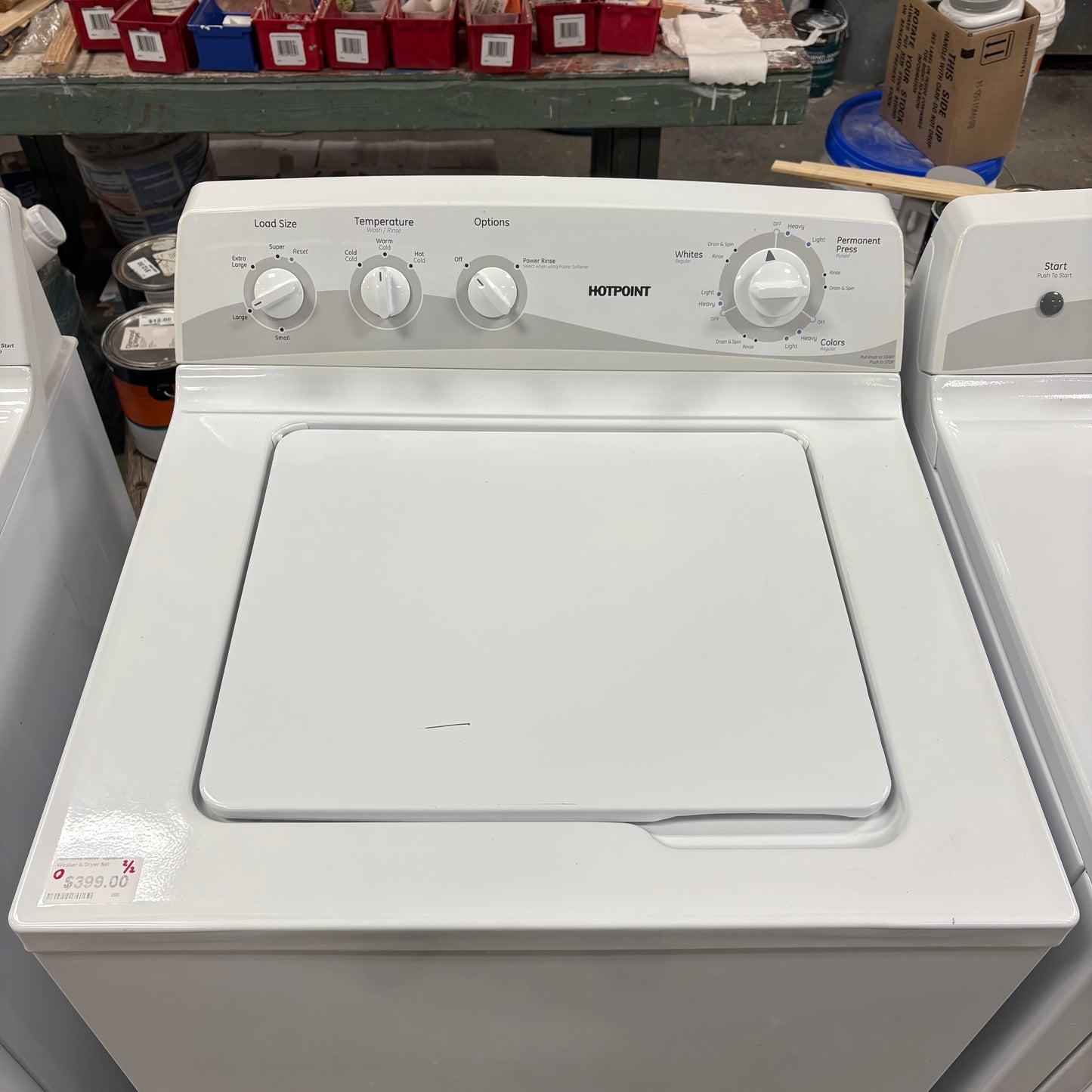 Hotpoint Washer/Elec Dryer Set