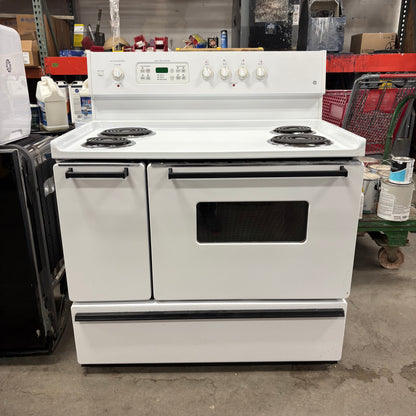 GE 48" Elec Coil Range