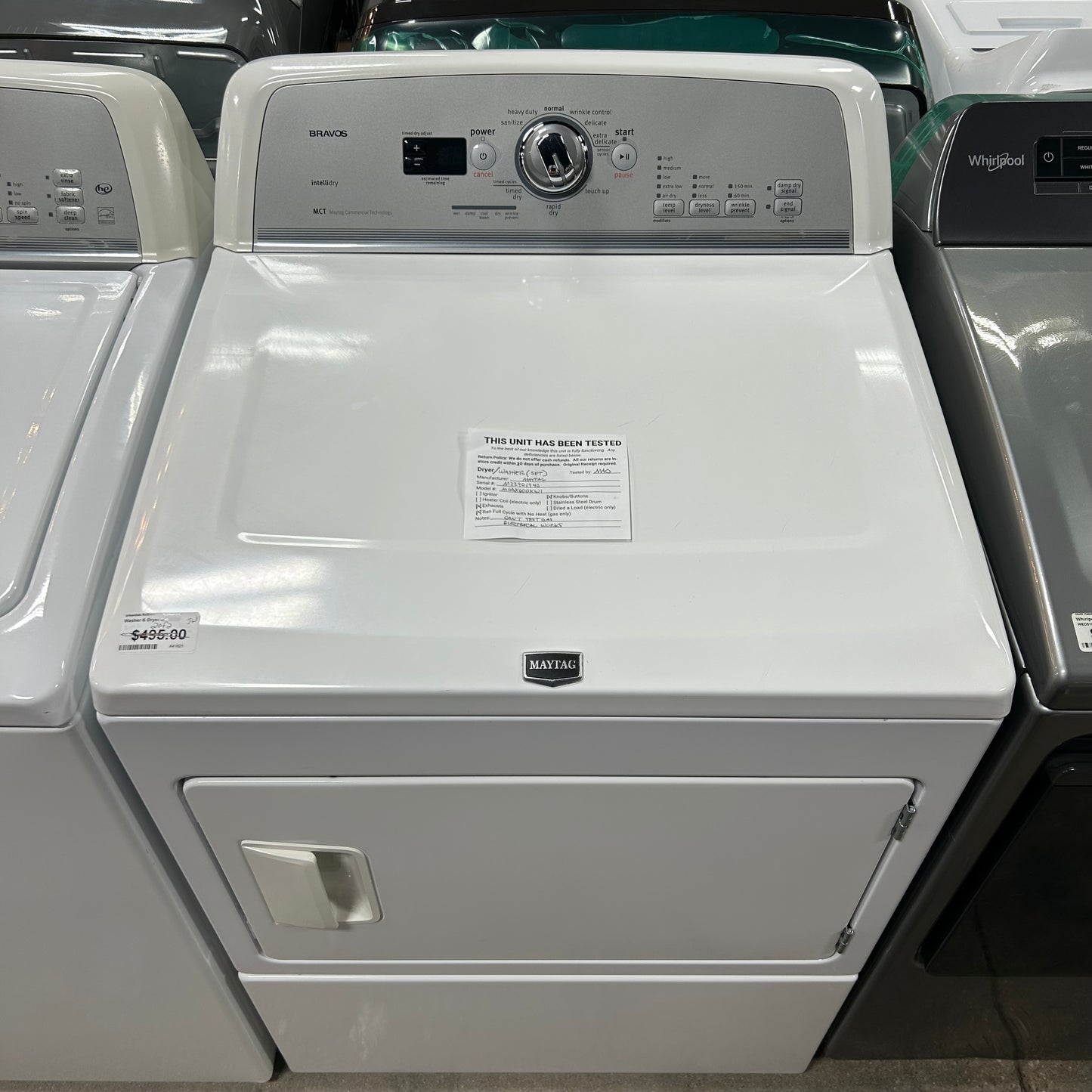 Maytag Washer/Gas Dryer Set