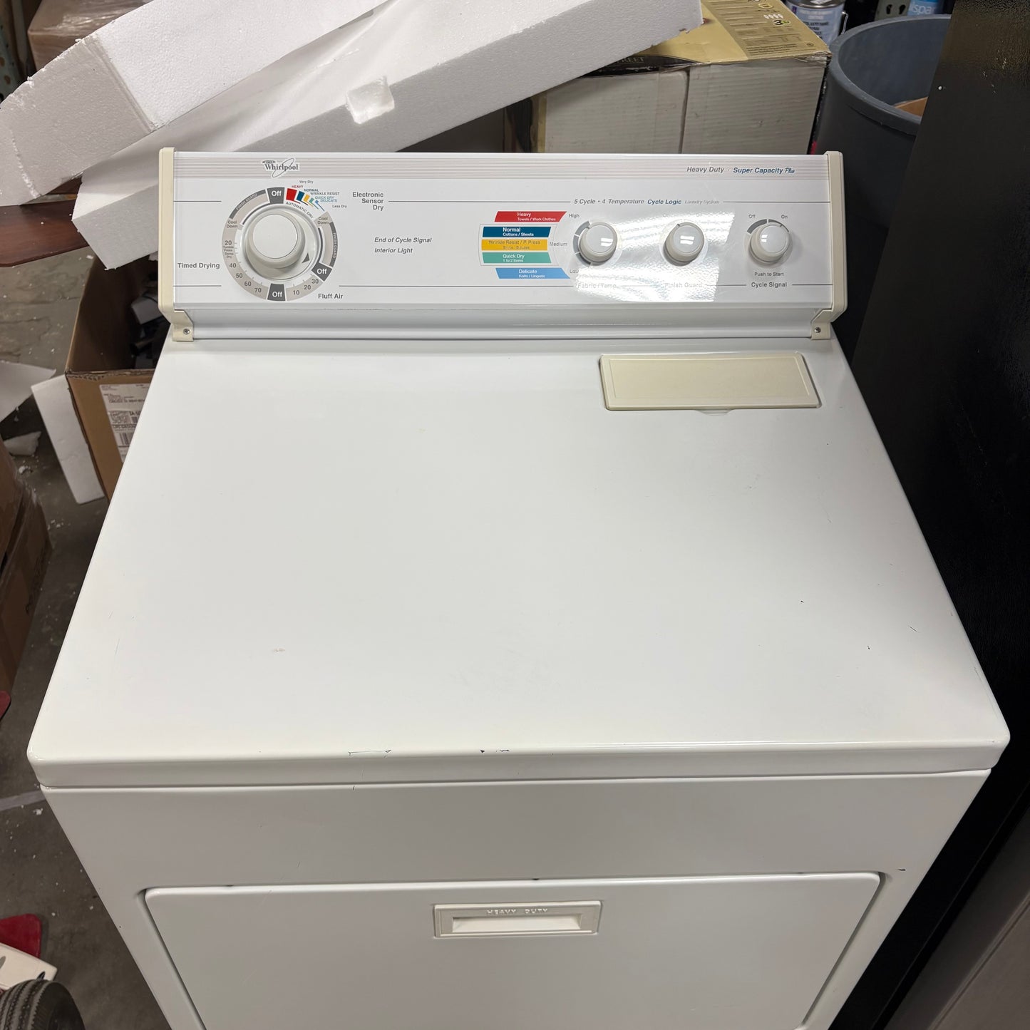 Whirlpool Elec Dryer