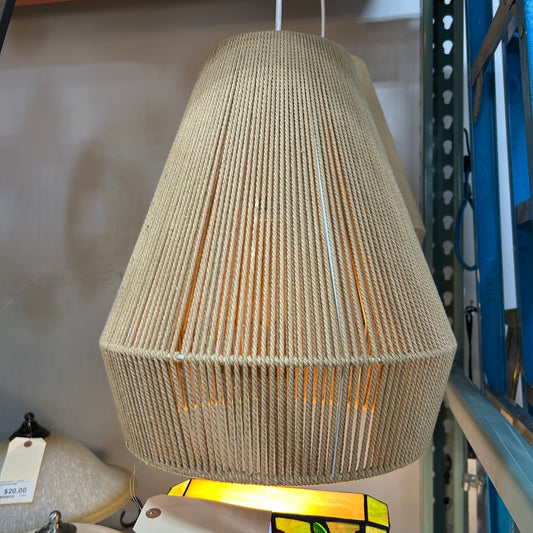 Woven Pendant Light