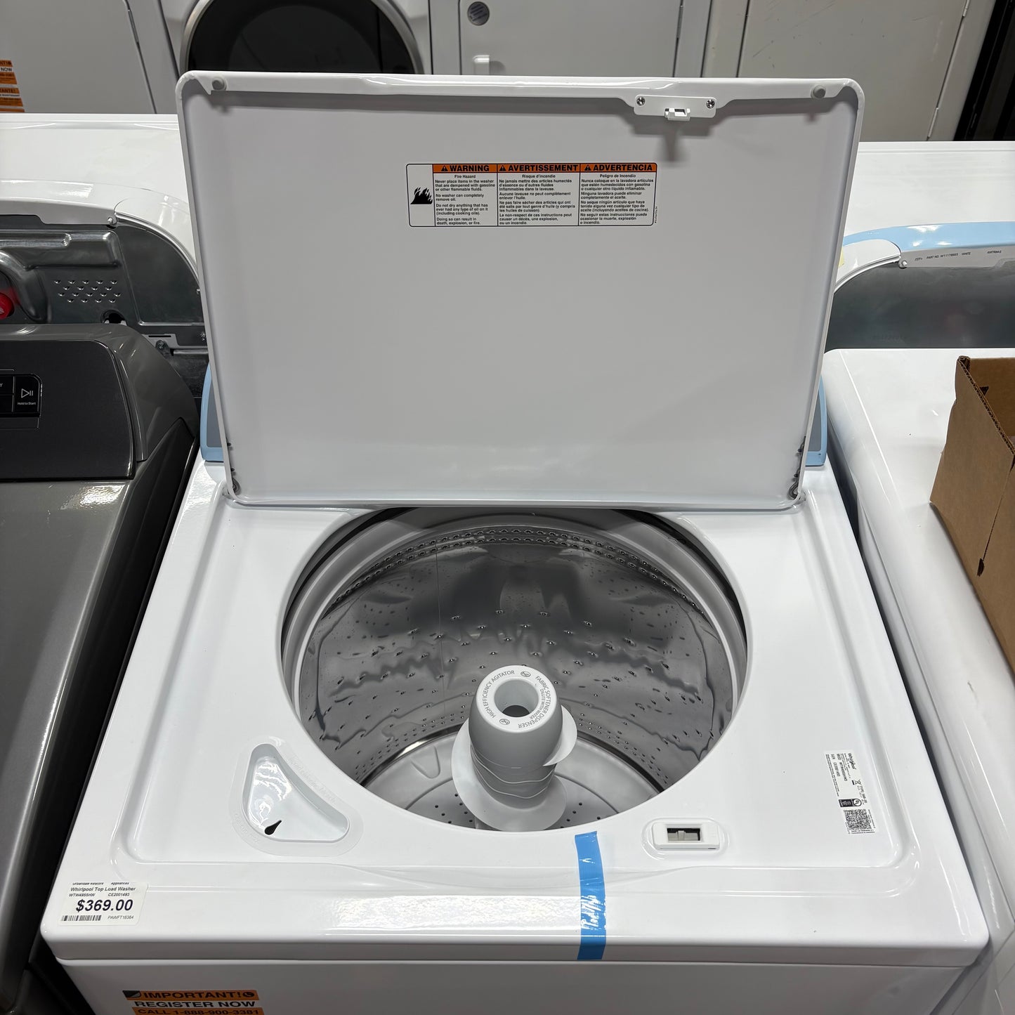 Whirlpool Top Load Washer