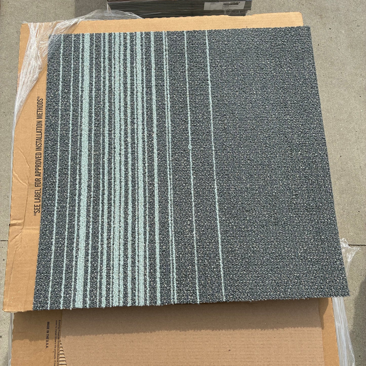 Shaw Carpet Tile Light Green