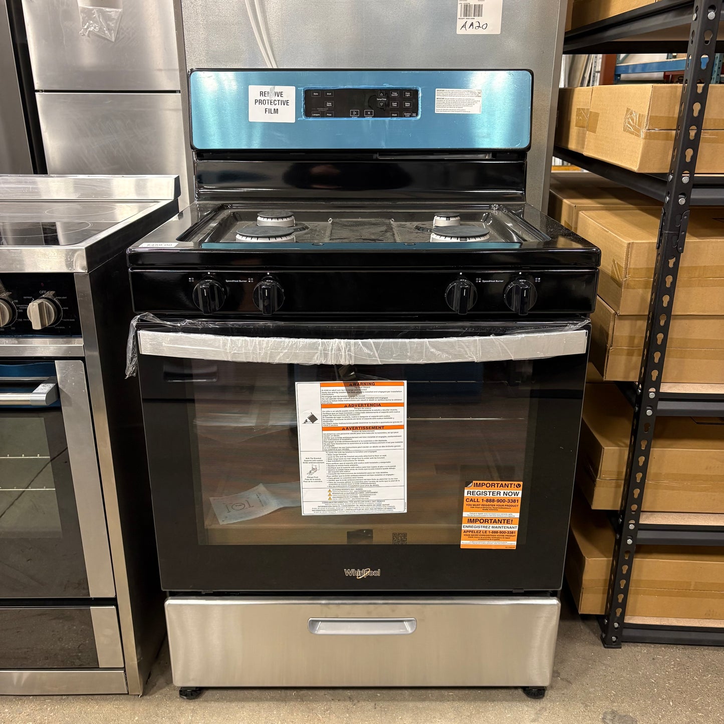 Whirlpool Gas Range