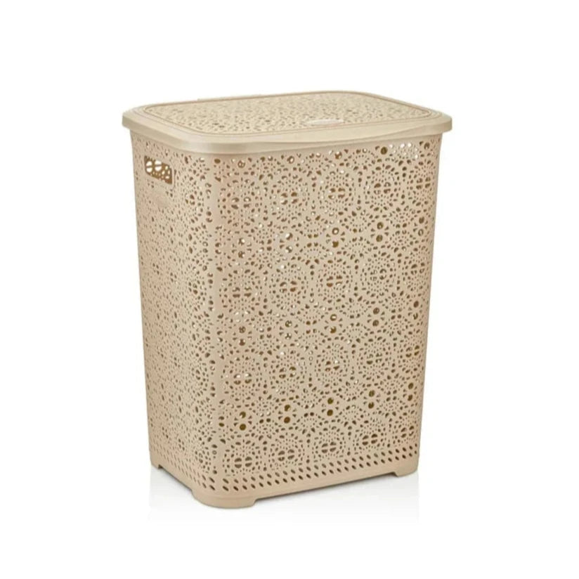 Laundry Hamper Beige