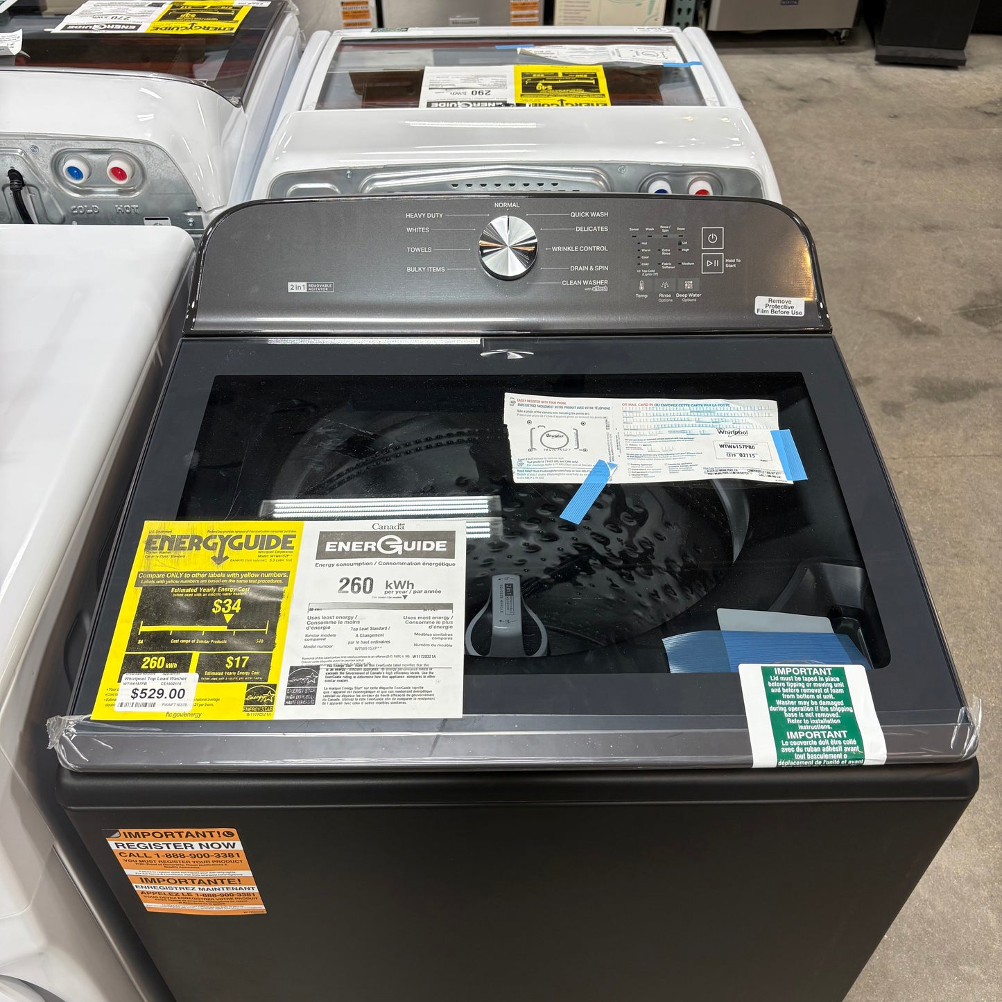Whirlpool Top Load Washer
