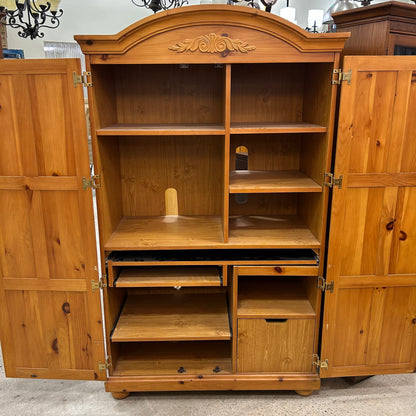 Armoire/Hidden Computer Desk