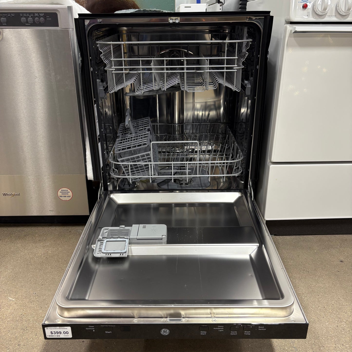 GE Top Control Dishwasher