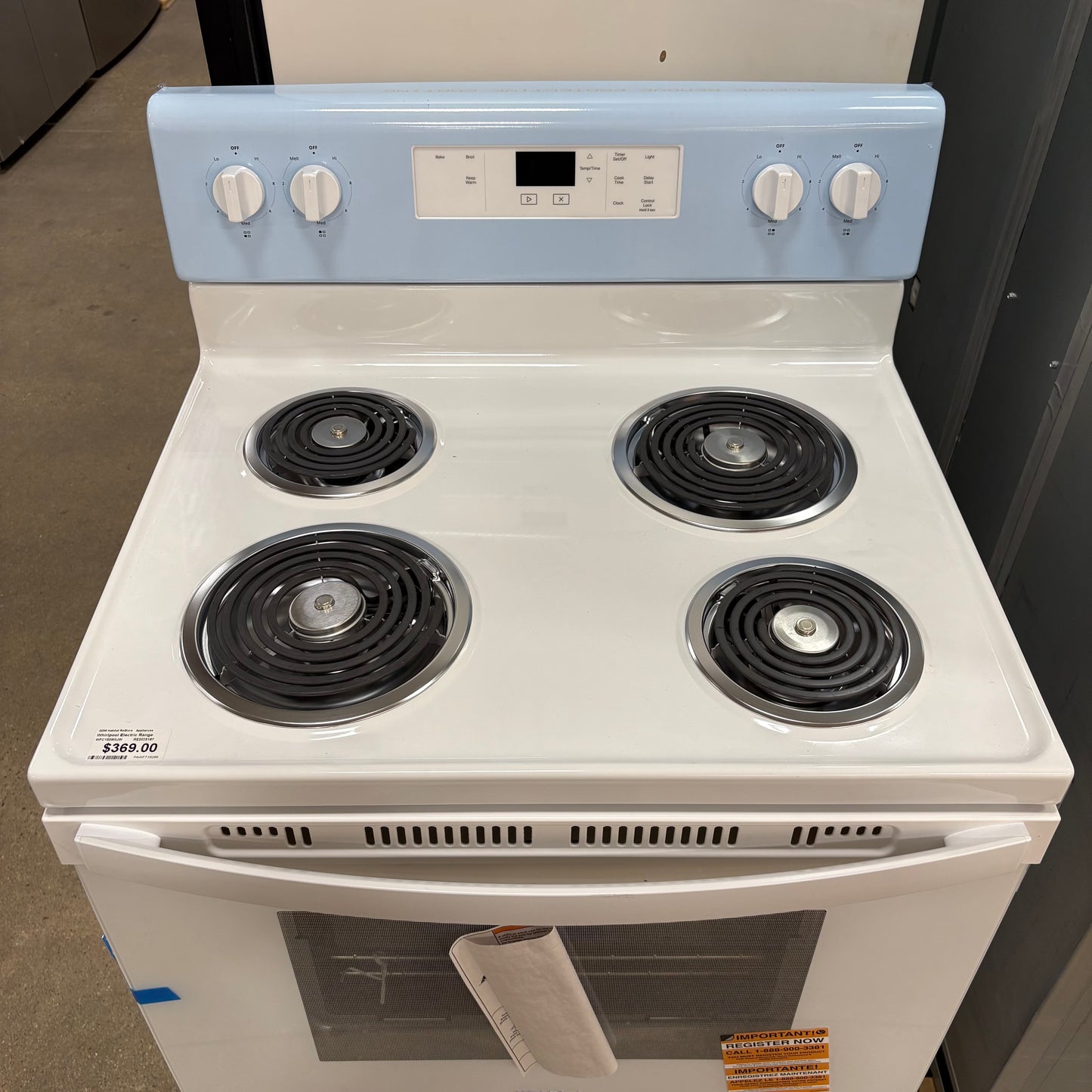 Whirlpool Electric Range