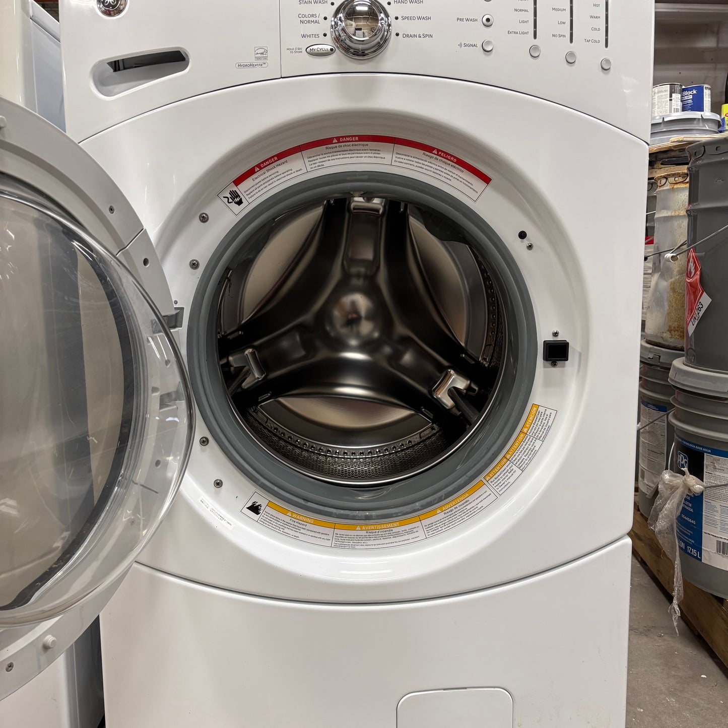 GE Washer/Elec Dryer