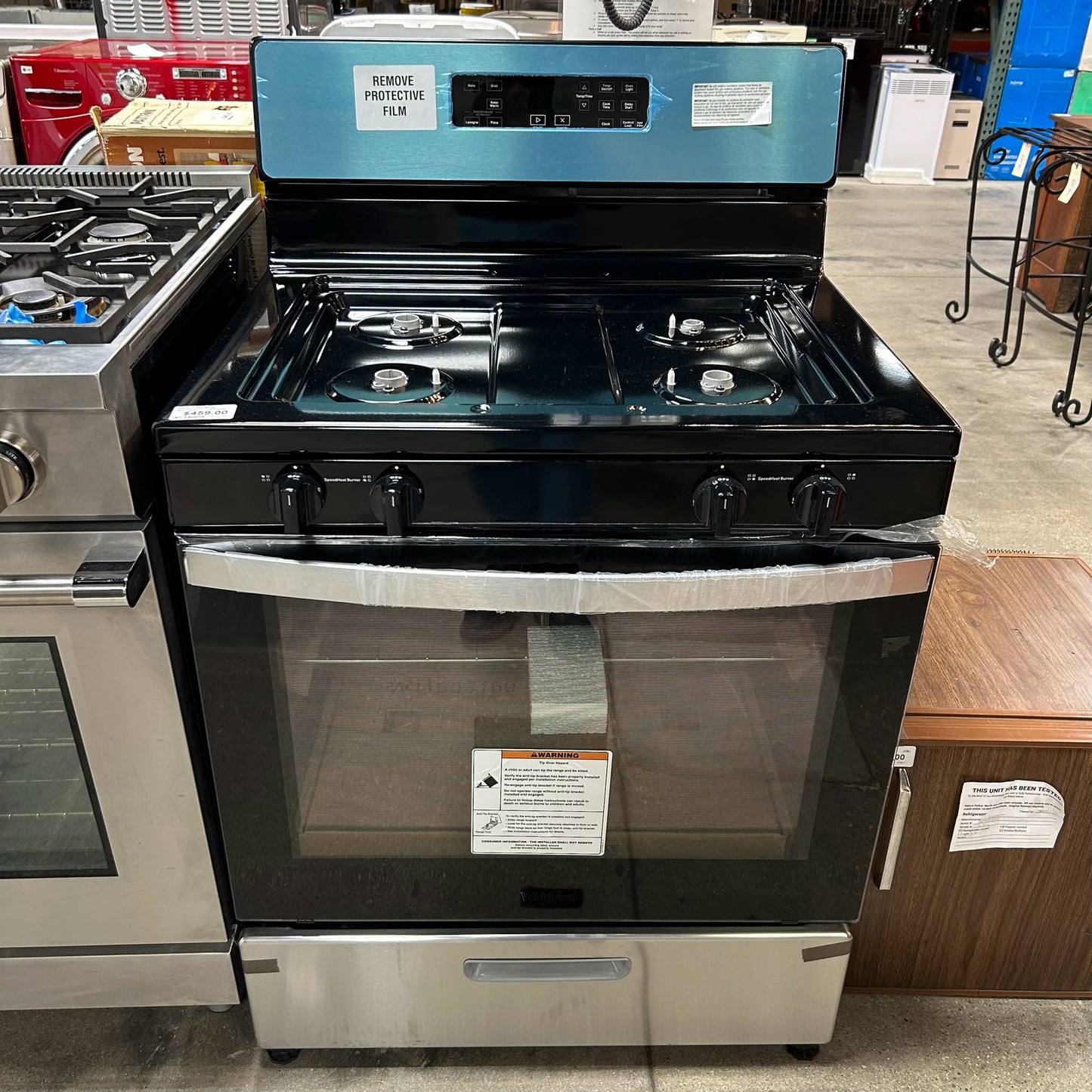 Whirlpool Gas Range