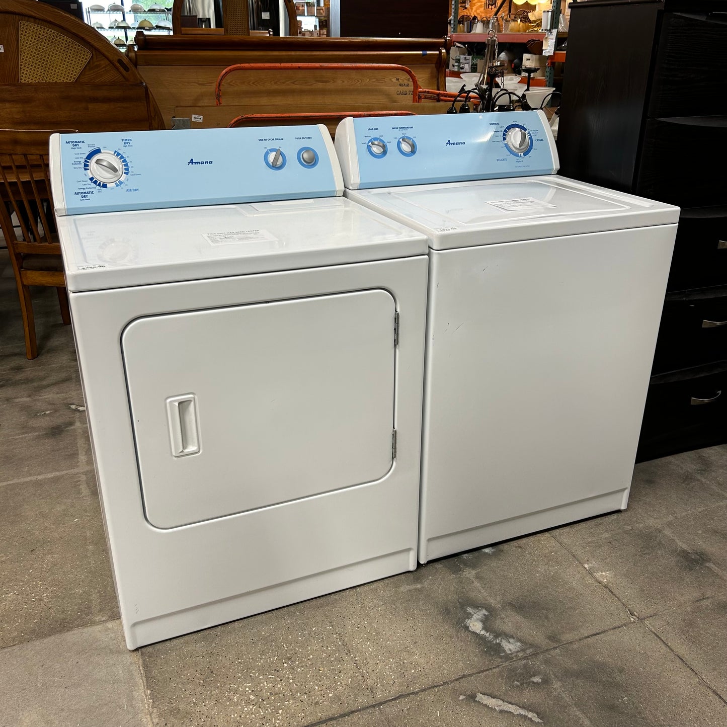 Amana Washer/ Elec. Dryer Set