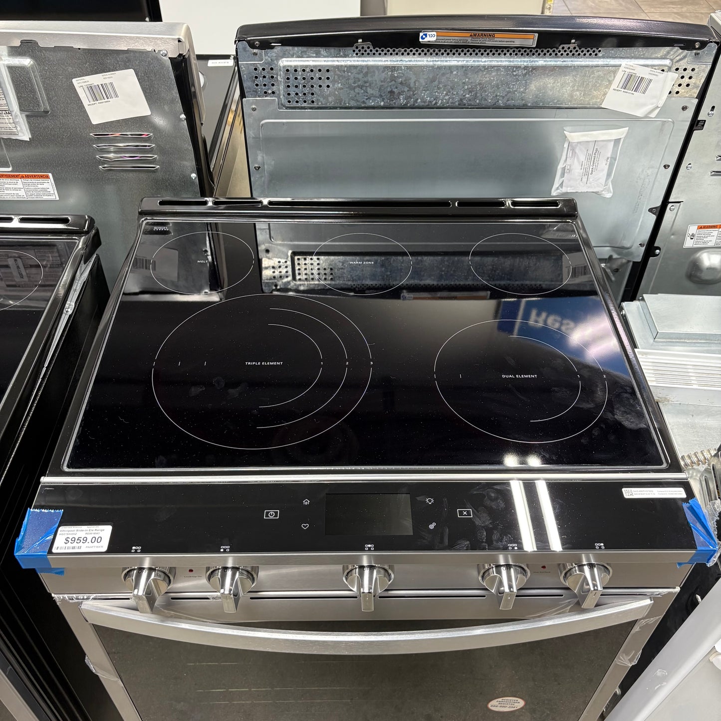 NEW Slide-In Ele Range