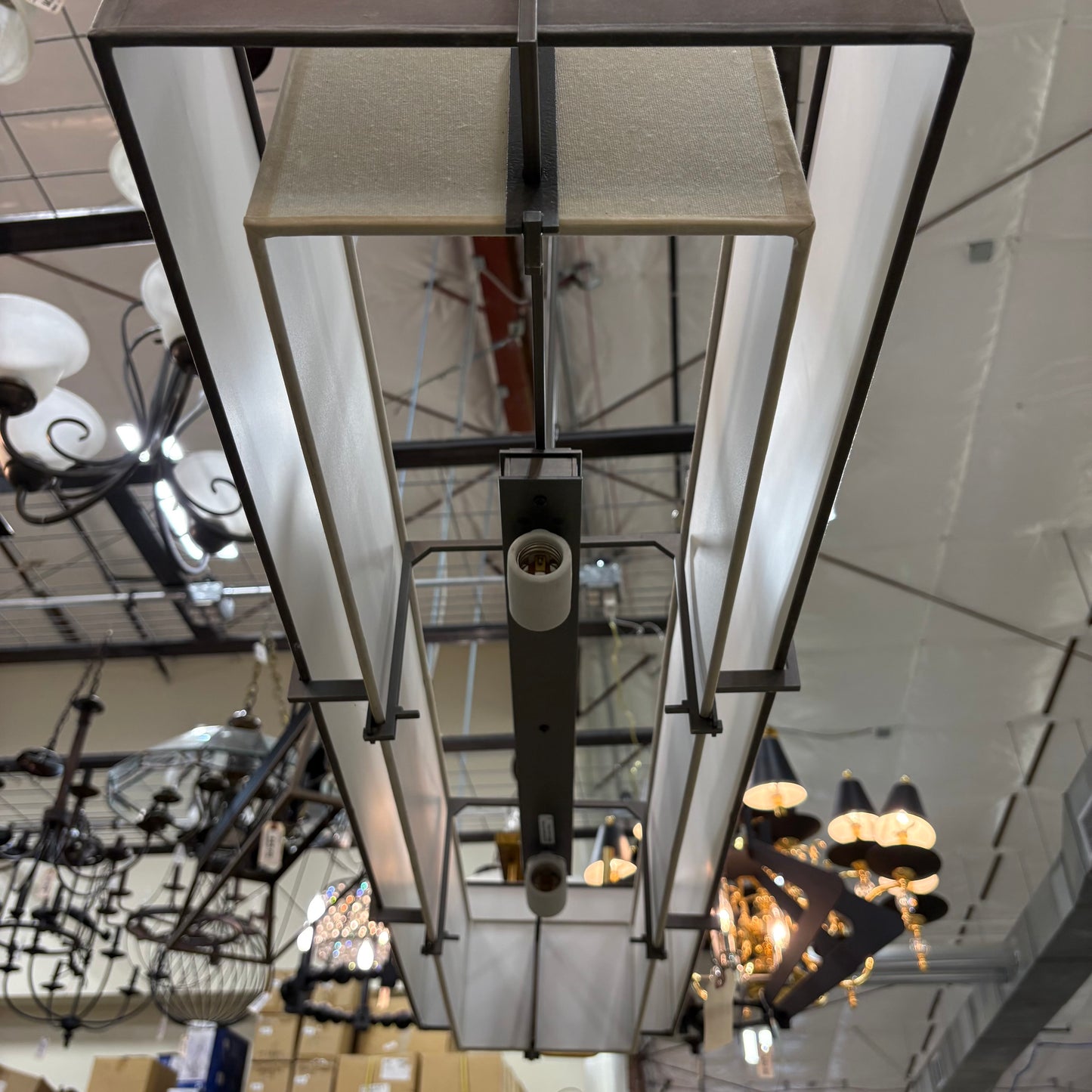 48" Rectangle Pendant Light