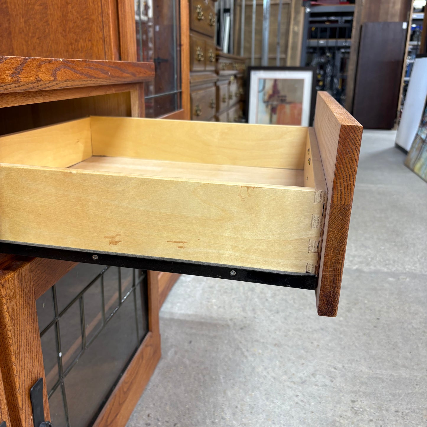 Rustic Entertainment Center