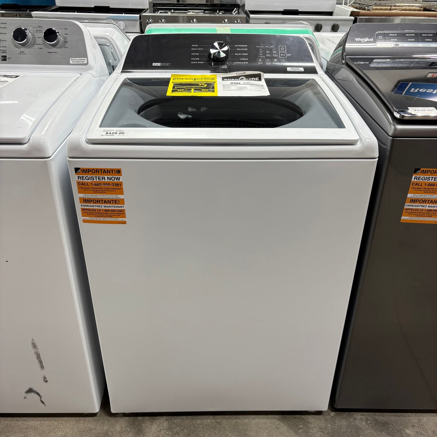Whirlpool Top Load Washer
