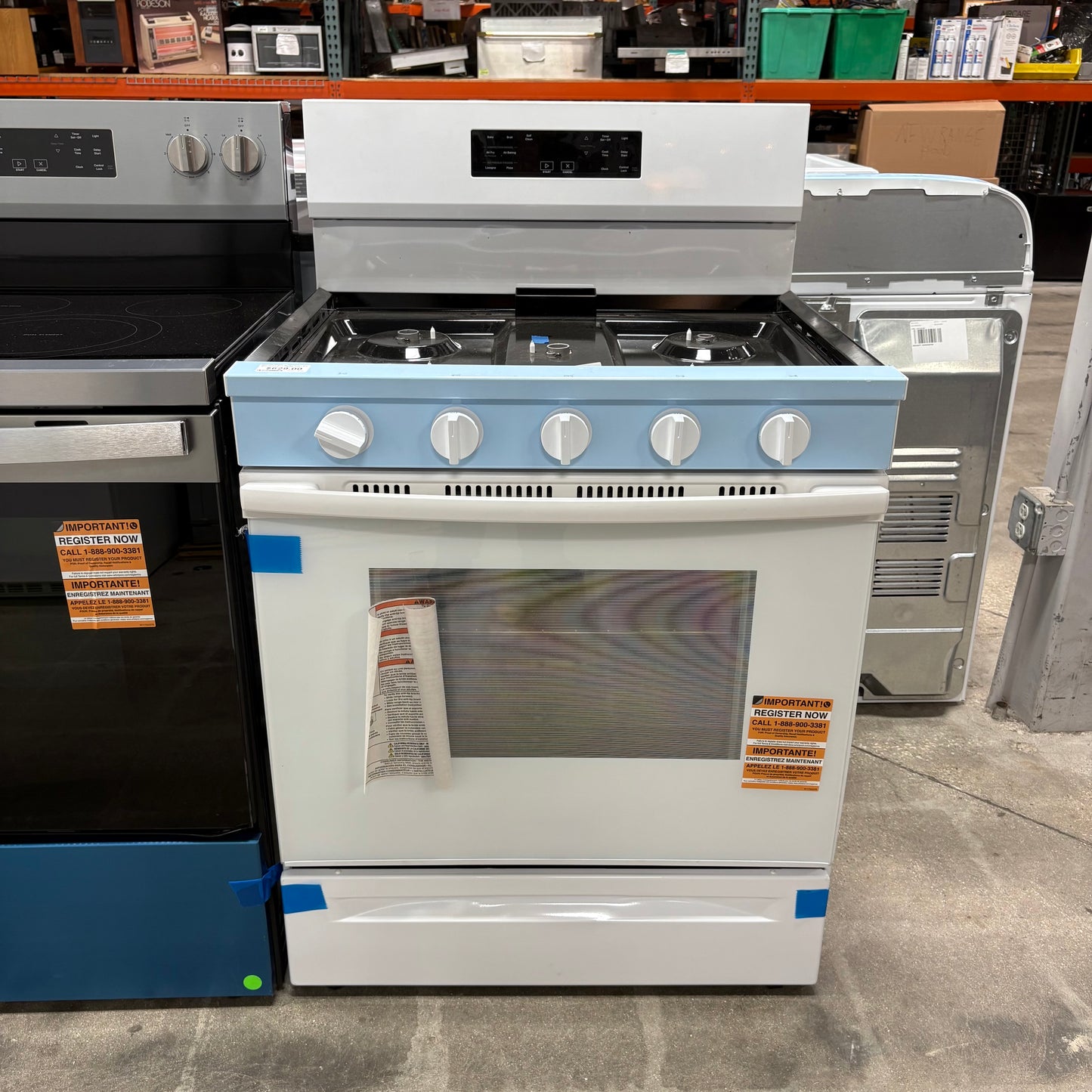 Whirlpool Gas Range w/Air Fry